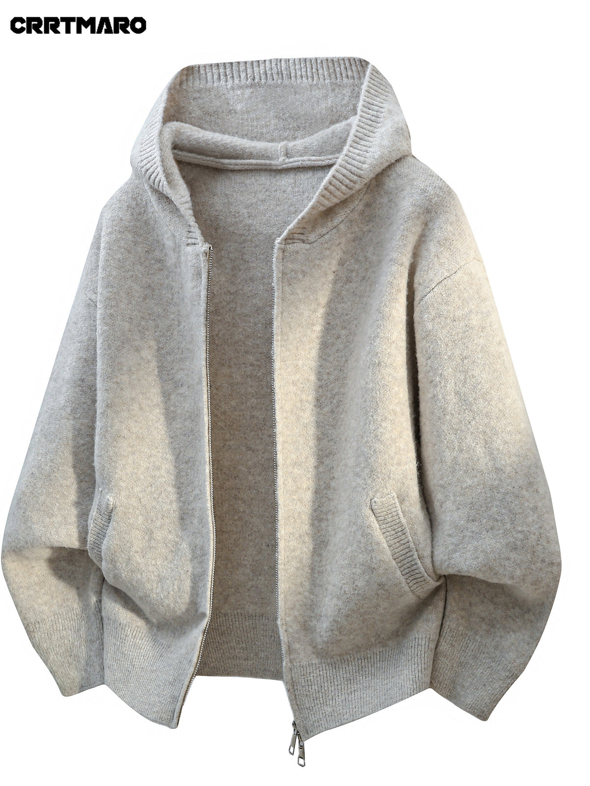 Men's Pullover Sweater, Warm Long Sleeve Casual Top for Fall and Winter Winter Clothes for Men - Medium Grey