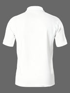 Men'S Exquisite Solid Color Polo Shirt 3pcs Set Multi-Pc Golf Casual Top - Grayish white navy