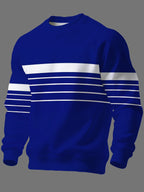 Men'S Fashion Trendy Brand Round Neck Long Sleeve Sweatshirt Spring Autumn Men'S Round Neck Sweatshirt Top Autumn - Mixed colors