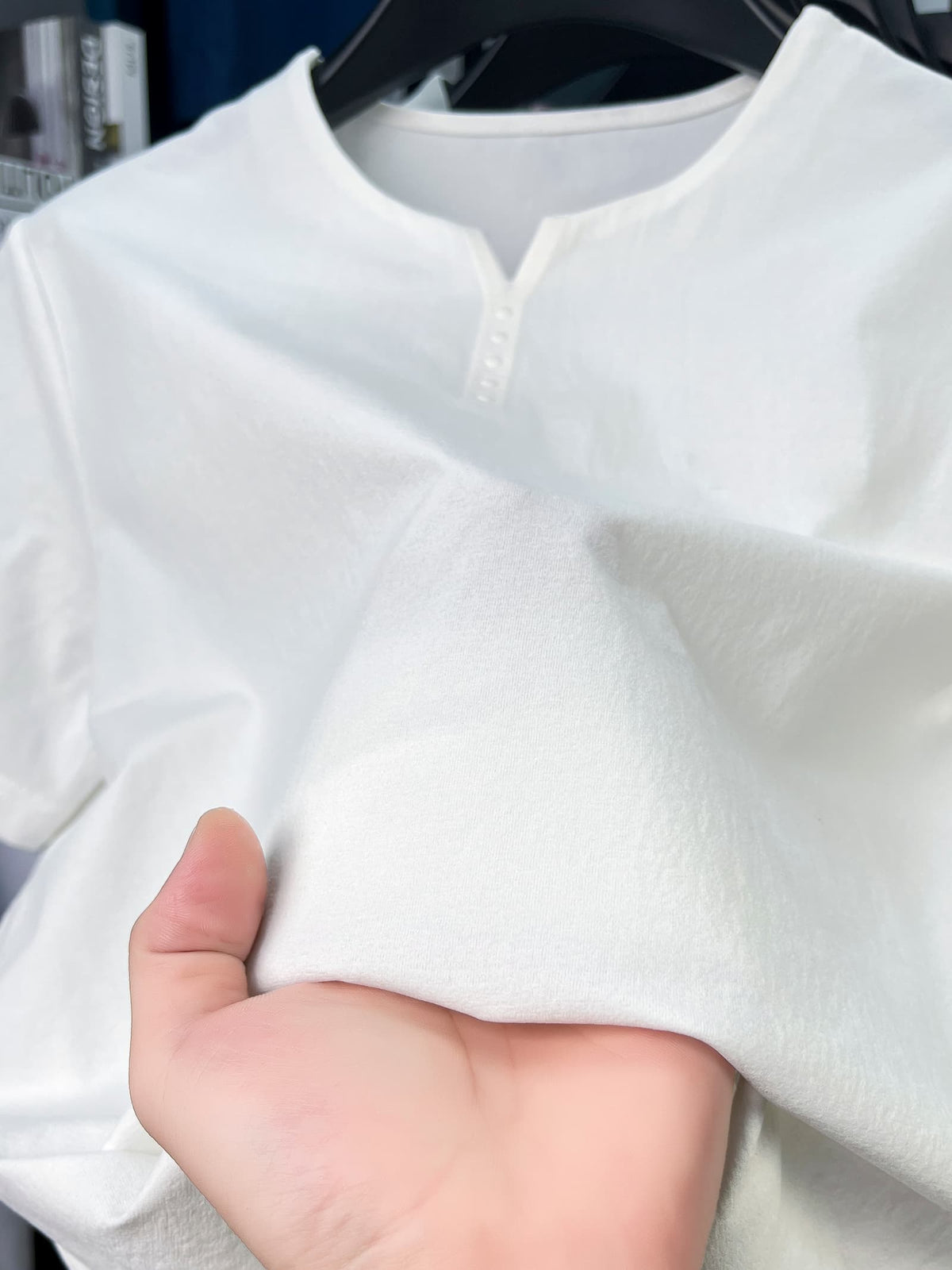 2026 Summer Thin Men'S Short Sleeve T-Shirt Fashion Casual Solid Color Men'S Athletic Breathable Short Sleeve T-Shirt Top - Black