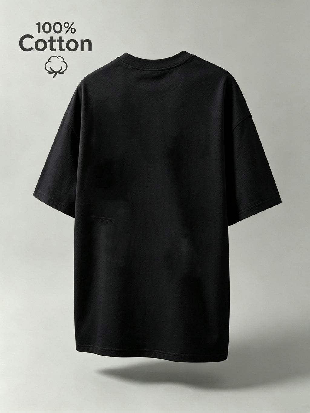 New Summer Cartoon Men's Casual Sport Fitness Pure Cotton Short-Sleeve Shirt, Moisture-Wicking and Sweat-Absorbing, Comfortable for Casual Streetwear and Outdoor Sports Fitness - Black