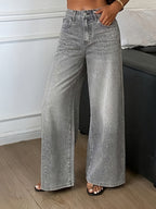 Women's Denim Jeans - Grey