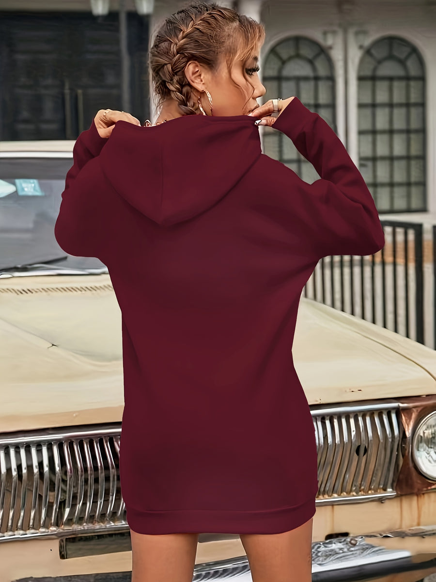 Women's Fashion Hat Shirt - Burgundy