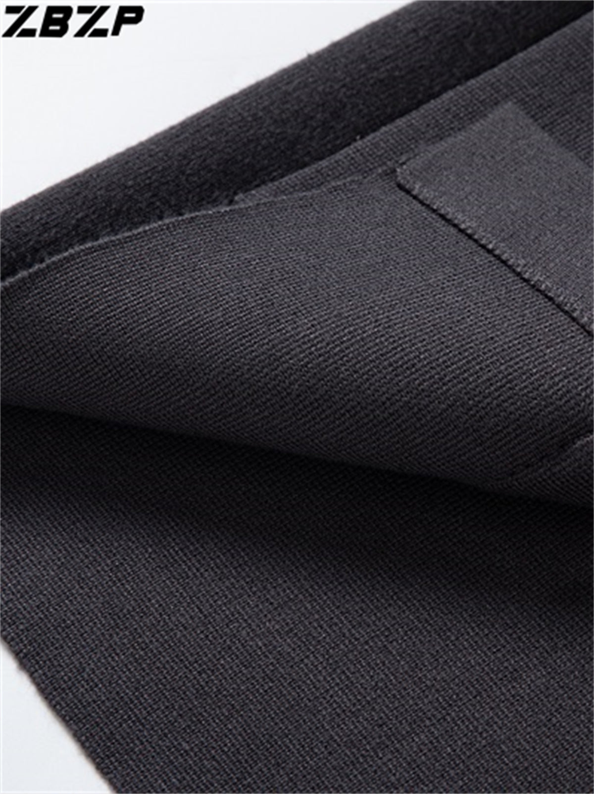 ZBZP Autumn/Winter Youth Men's Casual Knit Cardigan Solid Color Sweater Jacket Men's Fashion Trendy Casual Divine Bird - Coffee Brown