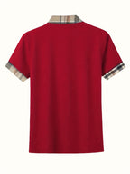 Women'S Fashion Casual Top - Red