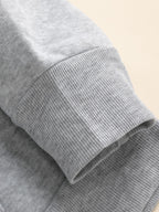 Men's New Trendy Spring/Autumn Hoodie, Casual Daily Comfortable Versatile Drawstring Hooded Sweatshirt, Creative Design, Printed, Front Kangaroo Pocket, Men's Top - 【Light Grey】
