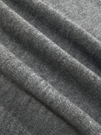 Men's Fashion New Rich Old Money Style Soft and Skin-Friendly Double Pocket Sweater Autumn Winter Casual Knit Cardigan - Grey