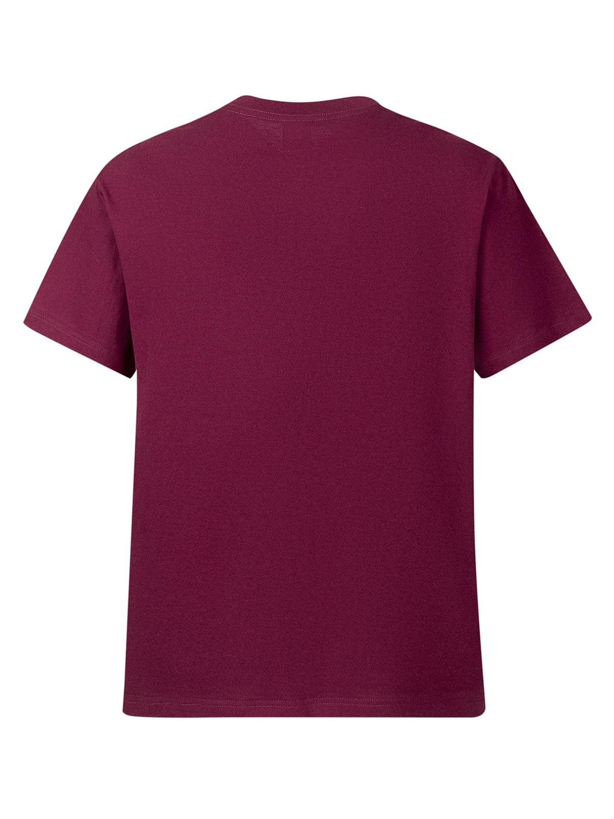 Heavyweight Men's 100% Pure Cotton Crew Neck Printed T-Shirt, a Stylish and Versatile High-Quality Top, an Essential for Daily Wear, Street Jogging, and Other Casual Outfits - Red