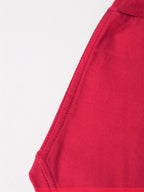 Creative Front and Back Printed Graphic Crew Neck T-shirt, Pure Cotton Summer Trendy Fashion Short Sleeve, Casual Daily Style Top, Essential for Outings and Leisure, an Excellent Gift Choice - Red