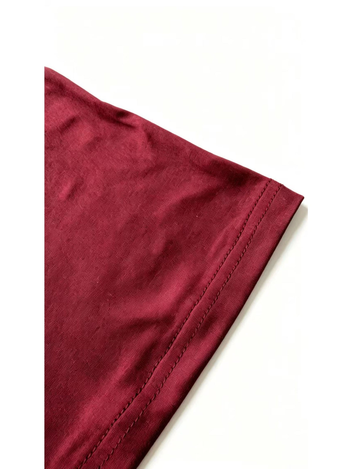 Men'S Summer New Style Henley Collar Tie-Front Short Sleeve T-Shirt, Individual And Fun Print Design with Texture, High-Elastic Regular Fit Made of Breathable And Skin-Friendly Fabric, Suitable for Daily Outings, Fishing, Outdoor Cycling, Running - Burgundy