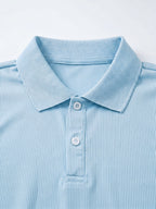 4pcs Men's Casual Business Polo Shirts, Lapel Collar Design, Simple and Stylish, Soft and Refreshing, Suitable for Spring, Summer, and Autumn Travel, Vacations, and Business Outings, Men's Casual Business Short Sleeves - Black/Sky Blue//Light Khaki