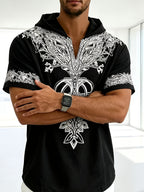 A Summer Essential with a Relaxed Fit, Versatile for Daily Wear, Suitable for Both Commuting and Casual Occasions - Black