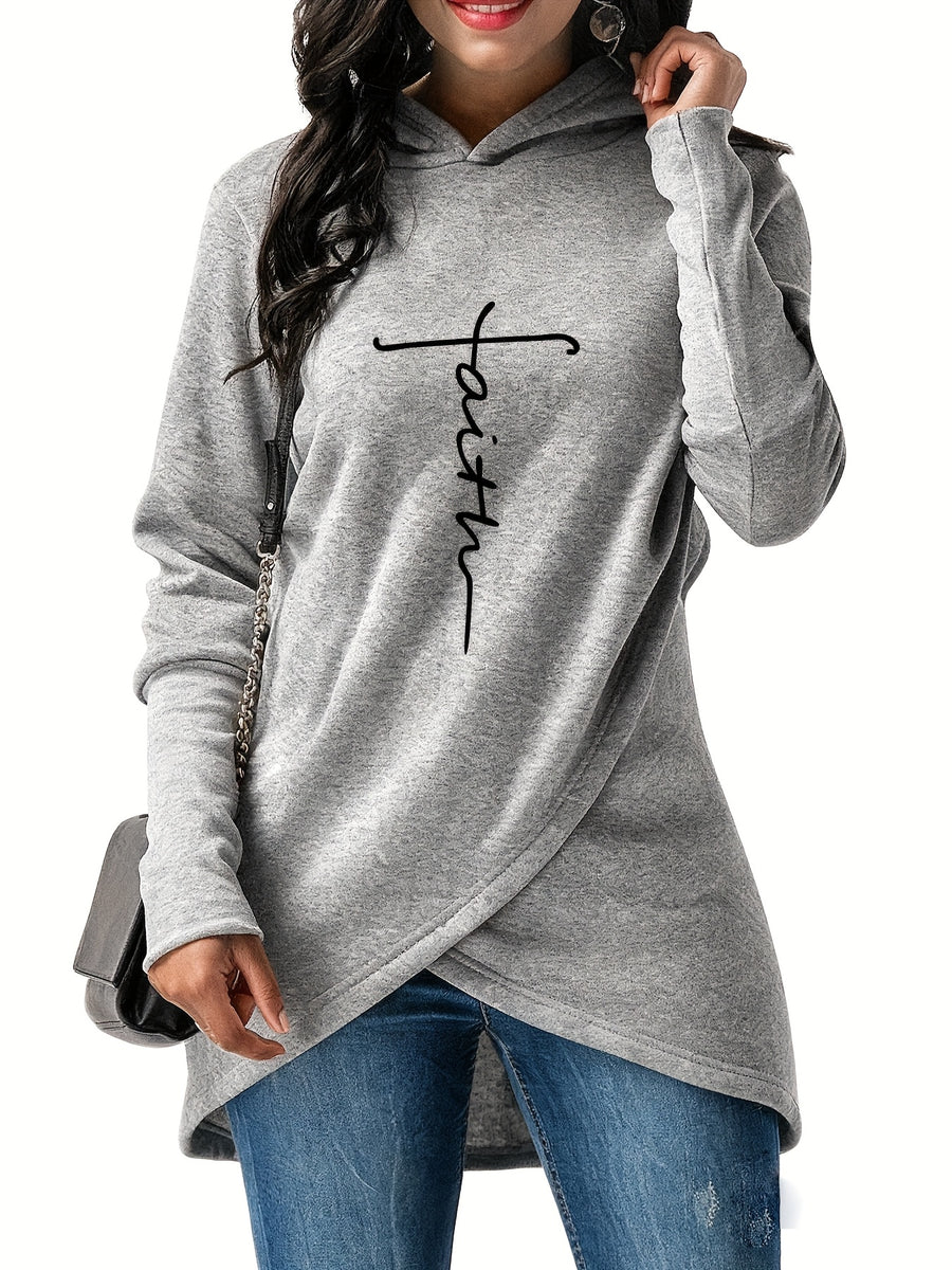 2pcs Random Women'S Hooded Mid-Length Coats - 2PCS mixed colors