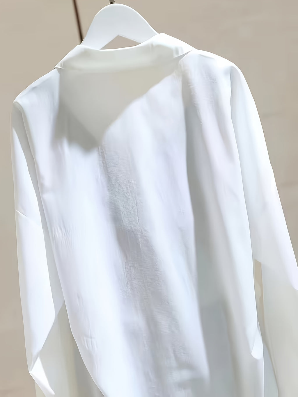 Elegant Women'S Patchwork Striped Shirt, Asymmetrical Color-Block Blouse, Flowing Commuter Top, Striped Versatile Shirt, Loose Long Sleeve - Mixed colors