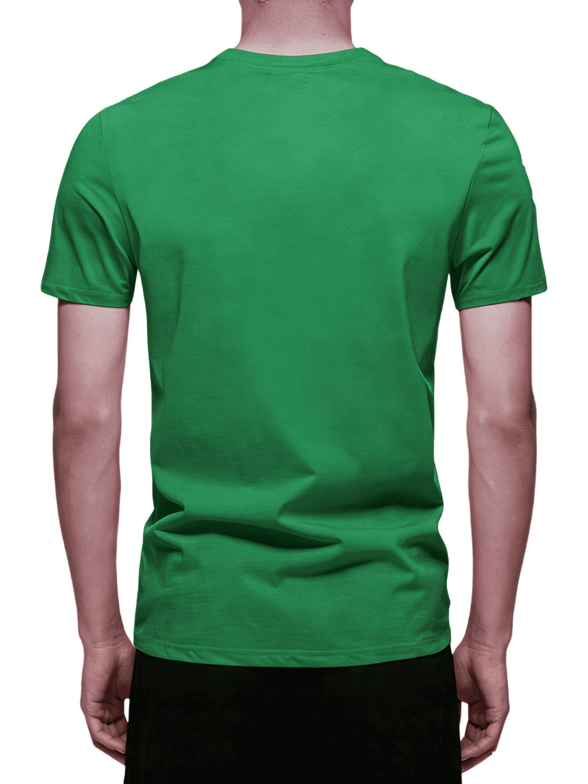 7pcs Men's Pure Crew Neck Short Sleeve T-Shirts, Unisex Basic Short Sleeve Tops, Matching Couple's Style, Comfortable, Soft, Breathable, and Sweat-Wicking, Suitable for Layering or Wearing Alone, Ideal for Sports, Outdoor, Casual, and Commuting - Mixed Color 4