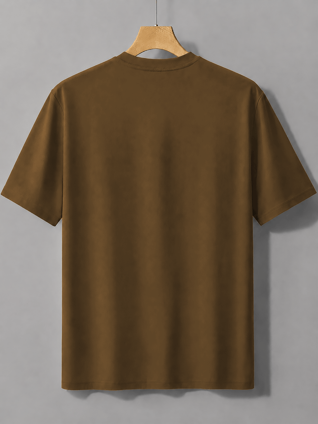 New High Quality Men's T Shirt 100% Cotton, Artistic Geometric Colorful Squares Print, Casual Daily Wear Streetwear Fashion, Short Sleeve Round Neck Top Machine Washable - Dark Brown