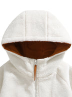 Men'S Jacket, Men'S Casual Outdoor Sports Warm Hooded Jacket, Reversible Jacket, Made of Windproof And Wear-Resistant Fabric, Warm And Comfortable Fall Winter Style 1pc - Orange-Red