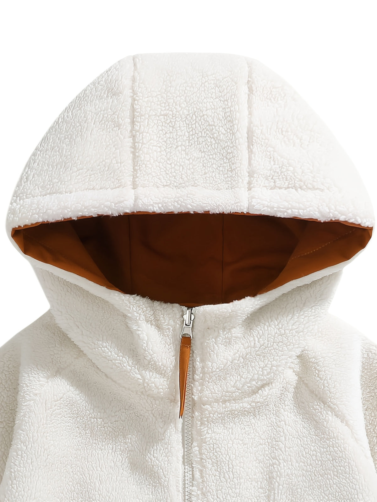 Men'S Jacket, Men'S Casual Outdoor Sports Warm Hooded Jacket, Reversible Jacket, Made of Windproof And Wear-Resistant Fabric, Warm And Comfortable Fall Winter Style 1pc - Orange-Red