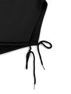 2pcs Women'S Long Hooded Zipper Sweatshirt Coat, Women'S Autumn Winter Loose Lazy Style Drawstring Waist-Cinching Cardigan Coat - Retro Long Zipper Jacket - Black+black
