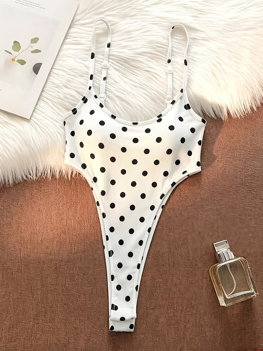 Women'S Fashion Bodycon Top, Adjustable Straps, Thin Strap Jumpsuit, Inner Wear Jumpsuit, Outer Wear, Stretchy Comfortable Breathable Fitted Women'S Clothing, Casual Outing, Date Party All-Match Outfit, Sleeveless Jumpsuit - White