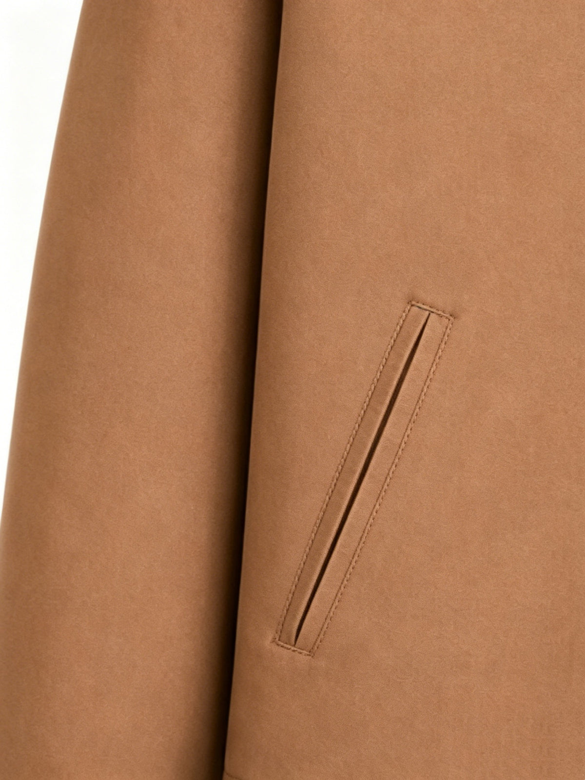 2026 American Retro Work Jacket Men'S Corduroy Lapel Sports Commuter Casual Outerwear Jacket - Coffee Color