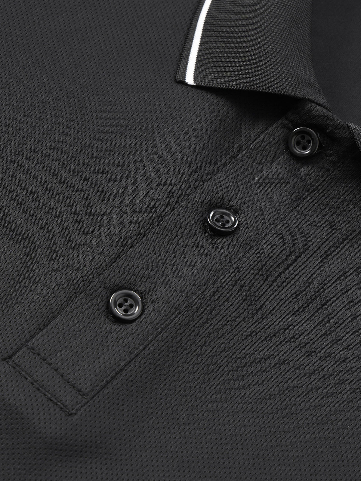 3pcs Men's Long-Sleeve Polo Shirt Set, Golf Business Casual Sport Lapel Top, Multiple Colors Available, Spring/Autumn Base Layer, Solid Color Simple Style, Breathable, Wrinkle-Resistant, and Easy-Care Top - Black - Wine Red - Army Green
