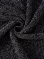 Plus Size - Plus Size - Women'S Fashion Plus Size Spring/Autumn New Versatile Long Outerwear - Deep Grey