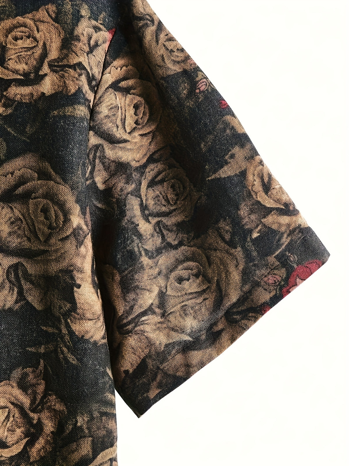 Men's Tropical Print Shirt - Multicolor