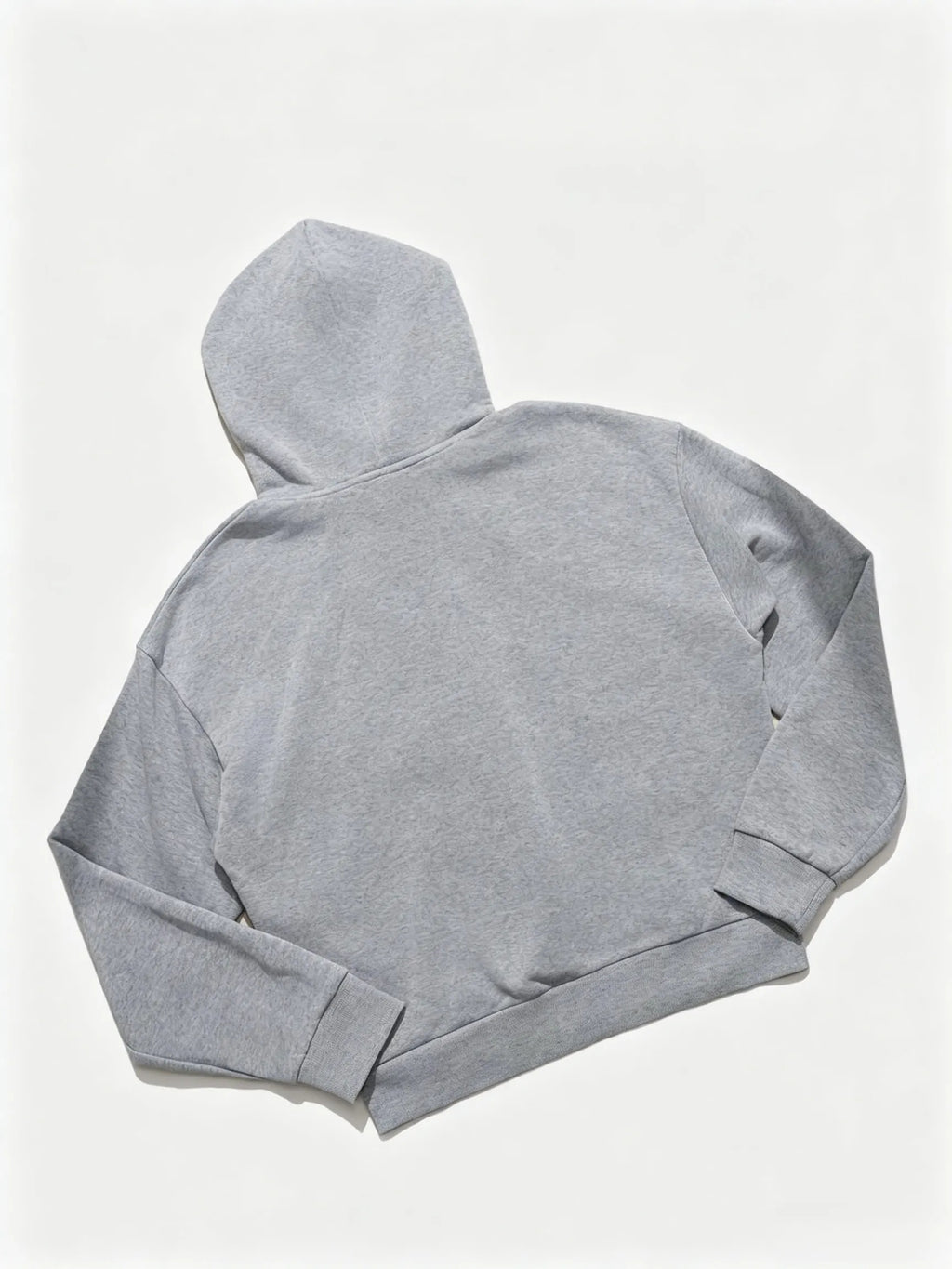 Men's Loose Fit Hooded Sweatshirt, Suitable for Spring and Autumn Wear, Versatile Casual Outfit - Light Grey