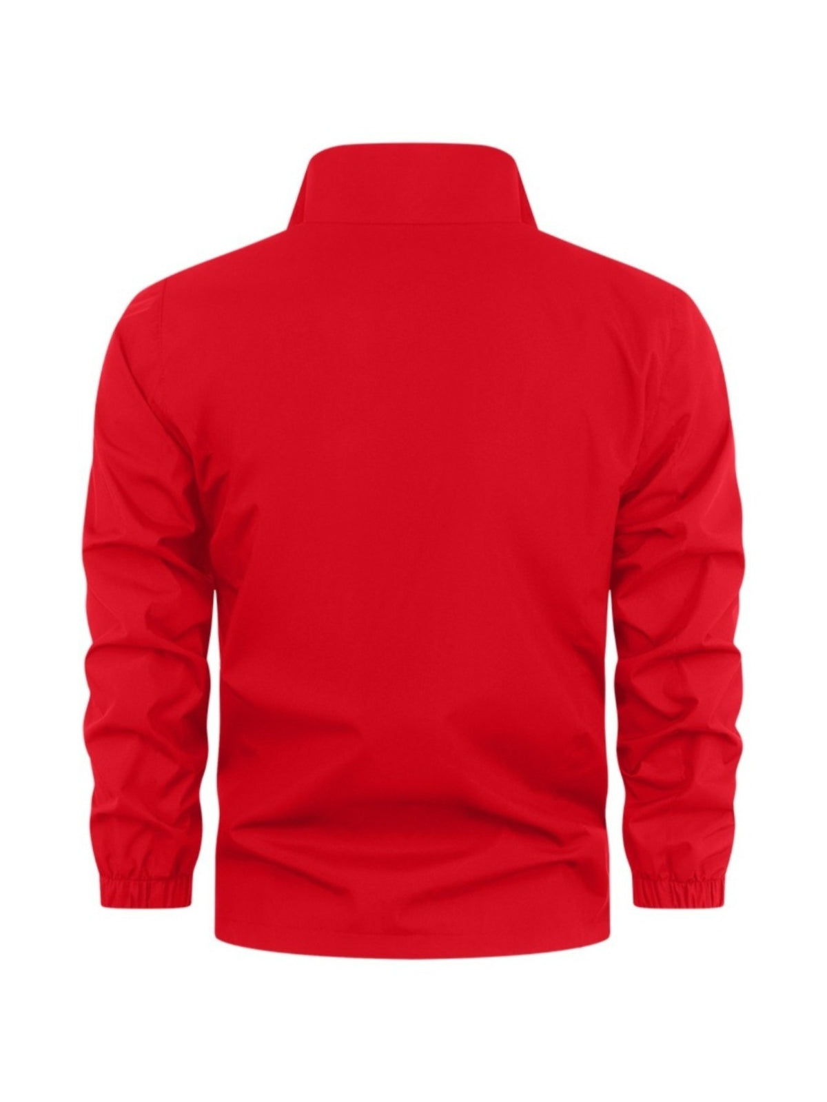 2026 New Men'S Outdoor Mountain Wind Sports Jacket, Lightweight Comfortable Ski Wear, High Quality, Fashionable Red And White Stripe Element Design, Suitable for Spring And Autumn Wear, Outdoor Sports Essential - Red