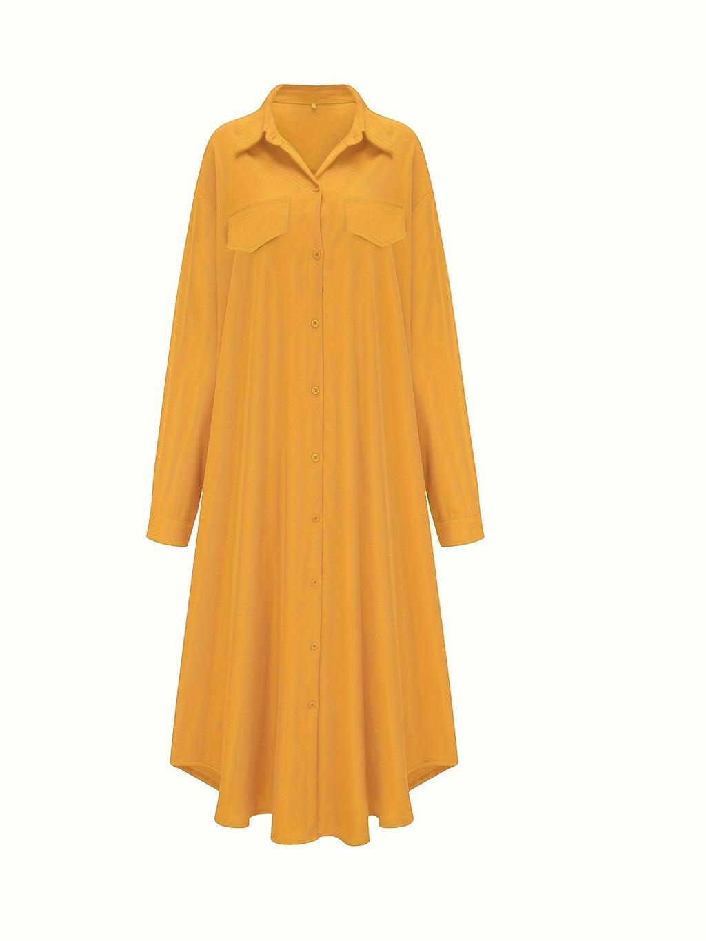 Stylish Women'S Clothing, Multi-Style Shirts, Long Tops - ginger-colored