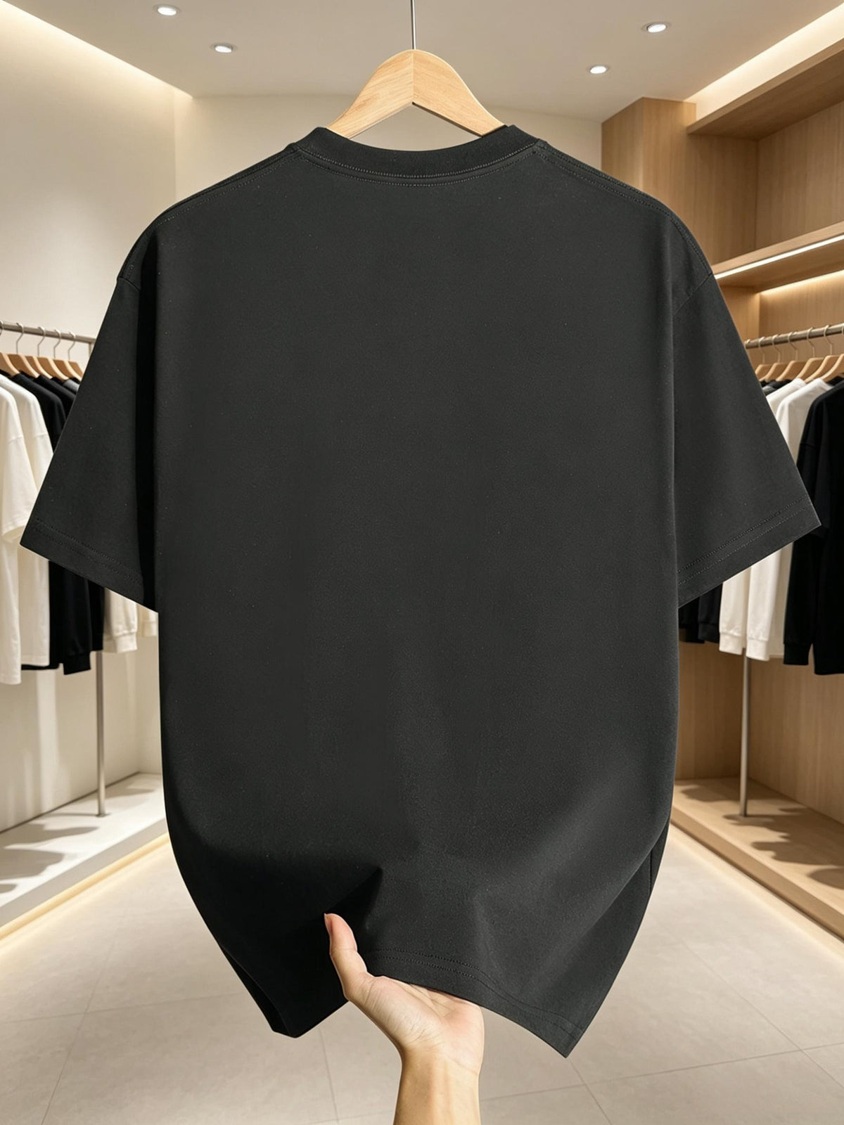 New Pure Cotton African Inspired Men's T-Shirt with Tribal Pattern And Geometric Design for Casual Wear In Summer And Autumn Perfect Gift for Him - Space Gray