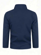 2026 New Men'S Sports Jacket, Outdoor Climbing High Quality Comfortable Ski Wear, Novel Pocket Spell Color More Practical Design, Fashion Elements Design, Suitable for Spring And Autumn Wear, Commuter Necessary Sports Coat - Navy Color