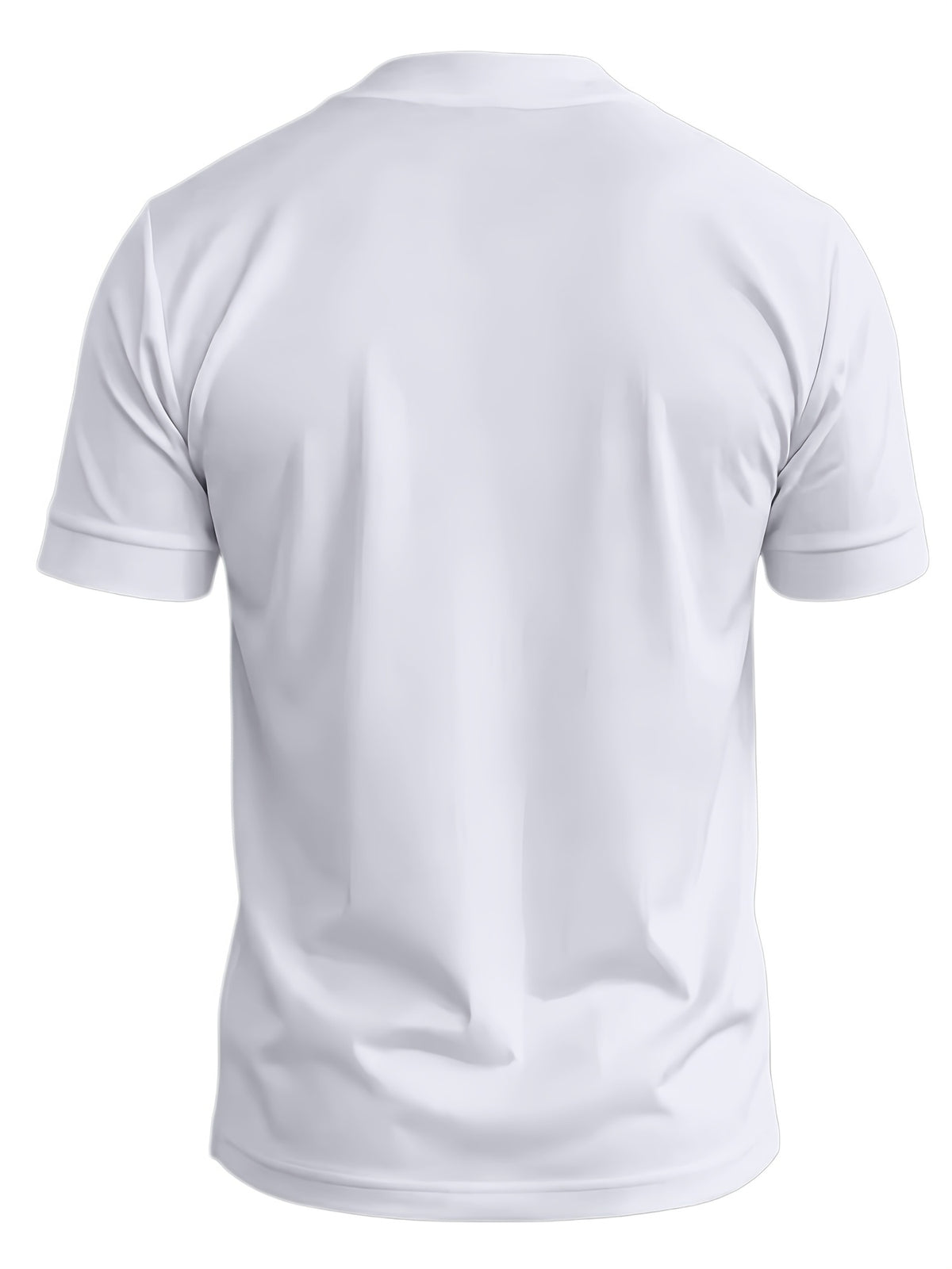 A 2026 New Style Men'S Summer Casual Sports V-Neck T-Shirt, Featuring a Street Fashion V-Neck Design, a Lightweight And Breathable Training Shirt for Exercise And Fitness, Suitable As a Base Layer for Daily Wear - White