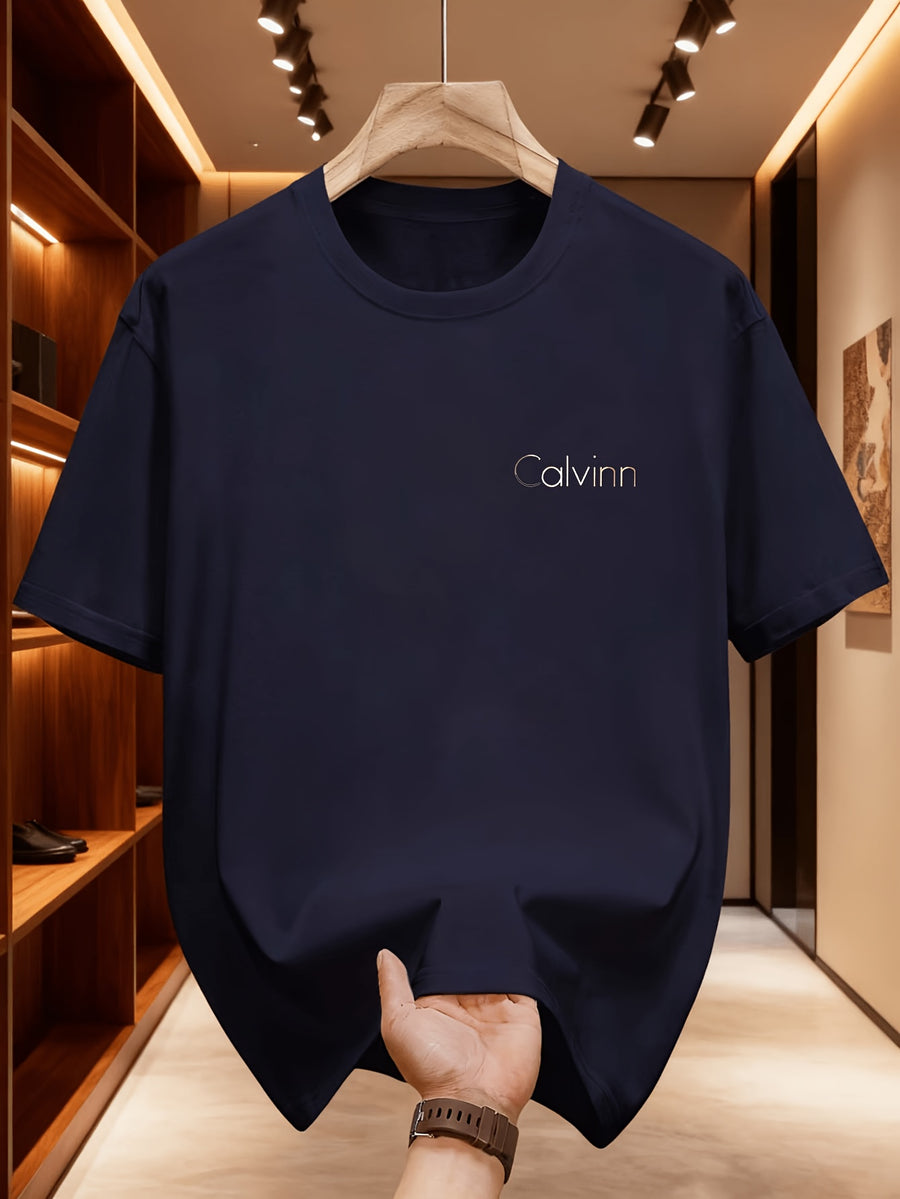 Men'S heavy-weight T-shirt - Navy Color