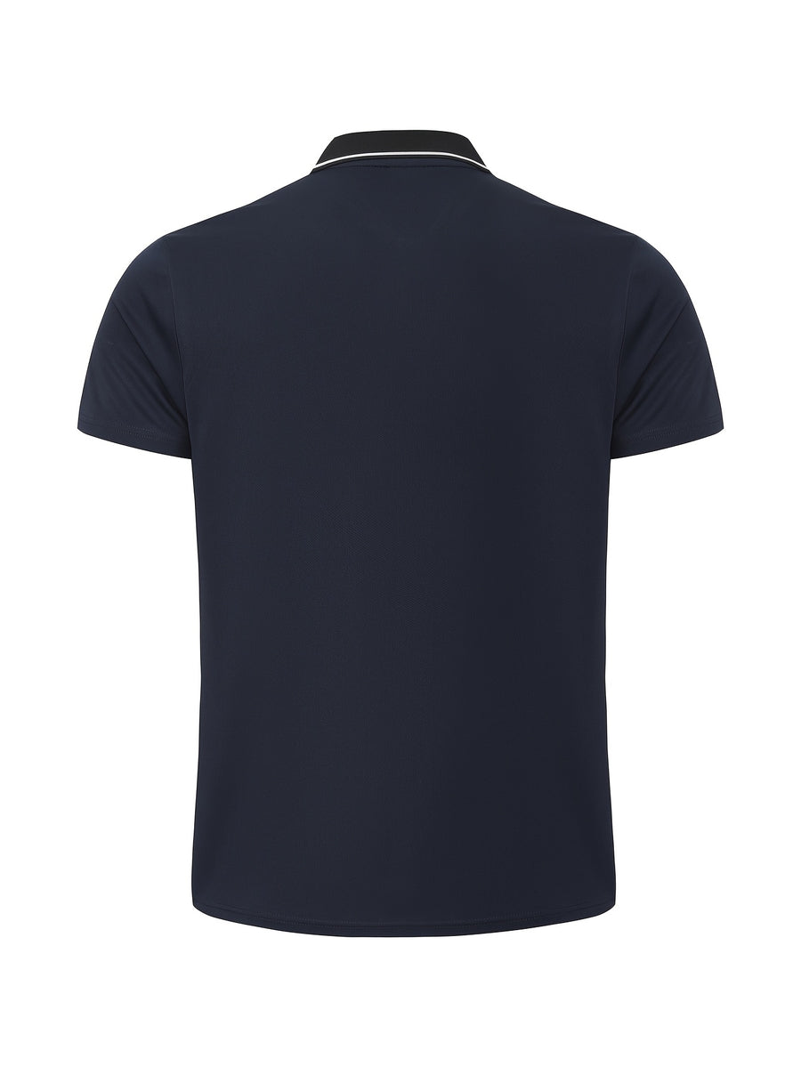 Golf Casual Sports Polo Shirt - Navy Color