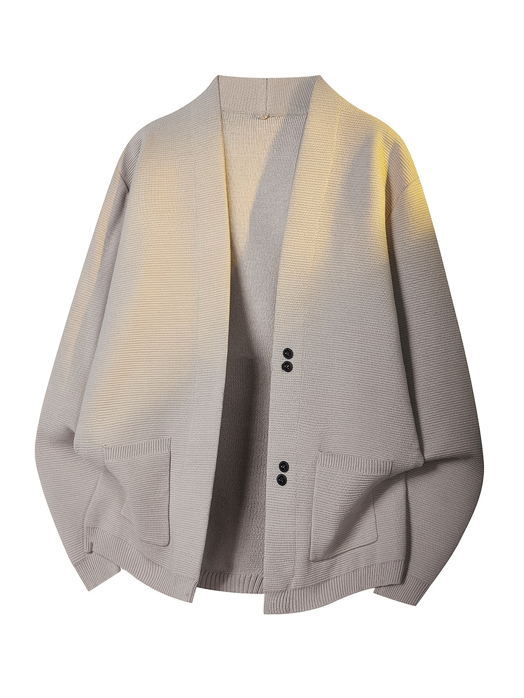 Men'S Autumn And Winter Sweaters for Stylish And Warm Cardigan Outfits - Khaki