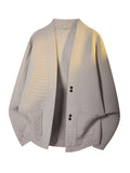Men'S Autumn And Winter Sweaters for Stylish And Warm Cardigan Outfits - Khaki