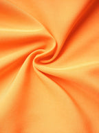 Fashion Women'S Casual Button-Up Shirt - Orange