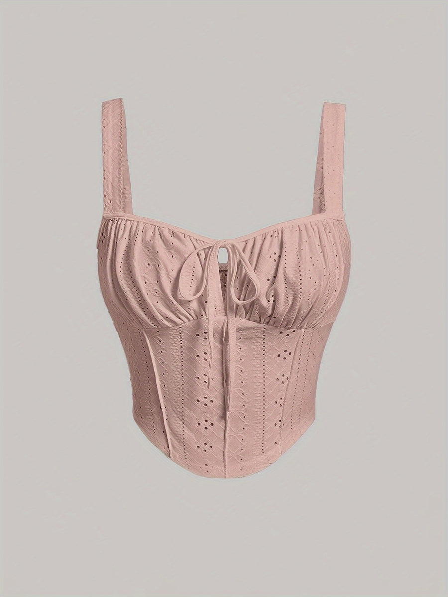 Summer New Fashion Y2K Style Versatile Women'S Short Top Vest - Pink