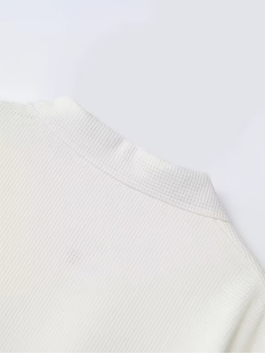 Men'S Waffle Texture Lapel Jacket - Minimalist Letter Print - Premium Texture And Layered Feel - Soft, Breathable, Comfortable, Versatile - Functional Pockets for Storage - Ideal for Business Commute, Casual Wear, And Travel - White