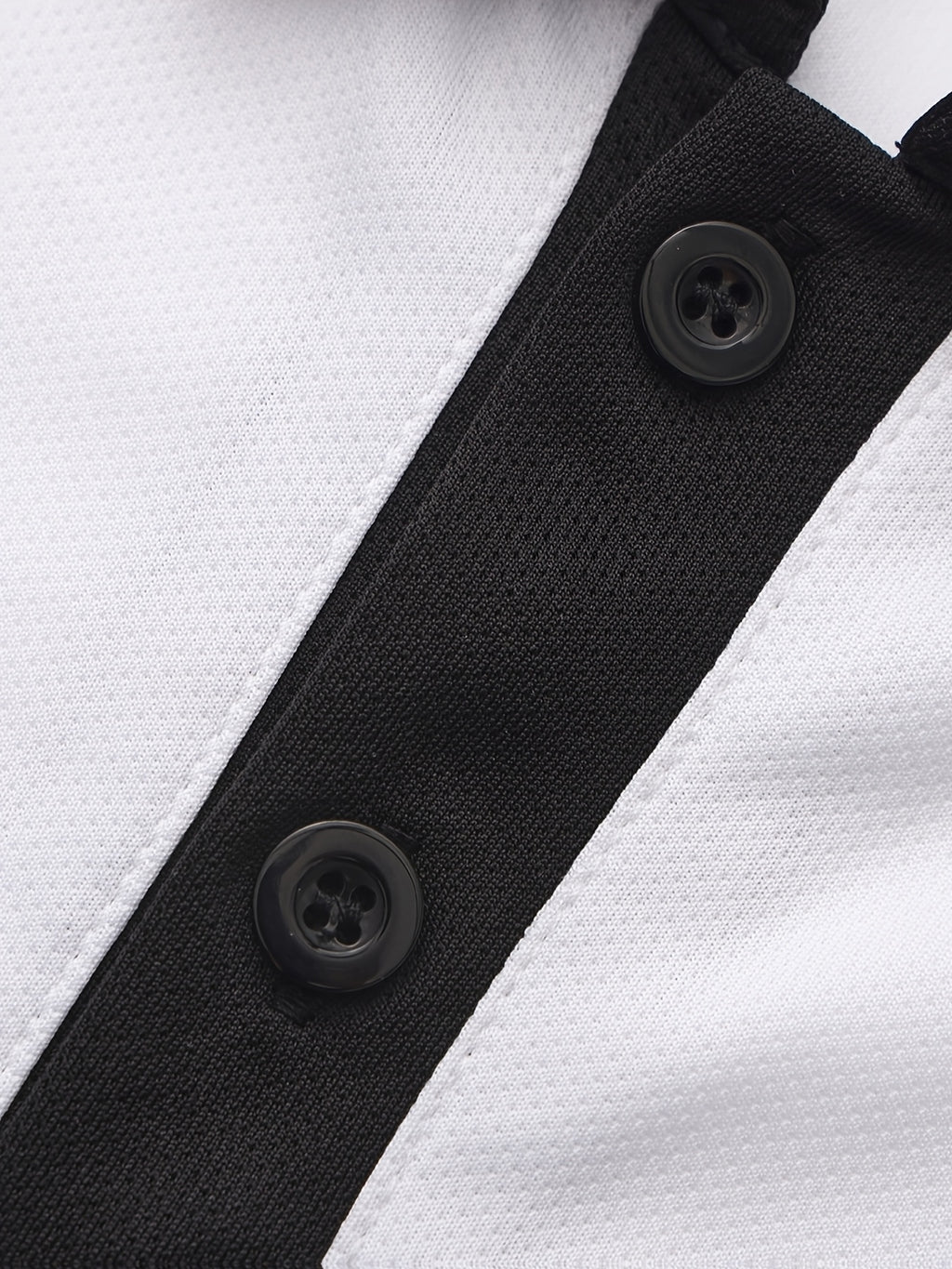 Men'S Casual Sports Solid Polo Shirt with Short Sleeves - White