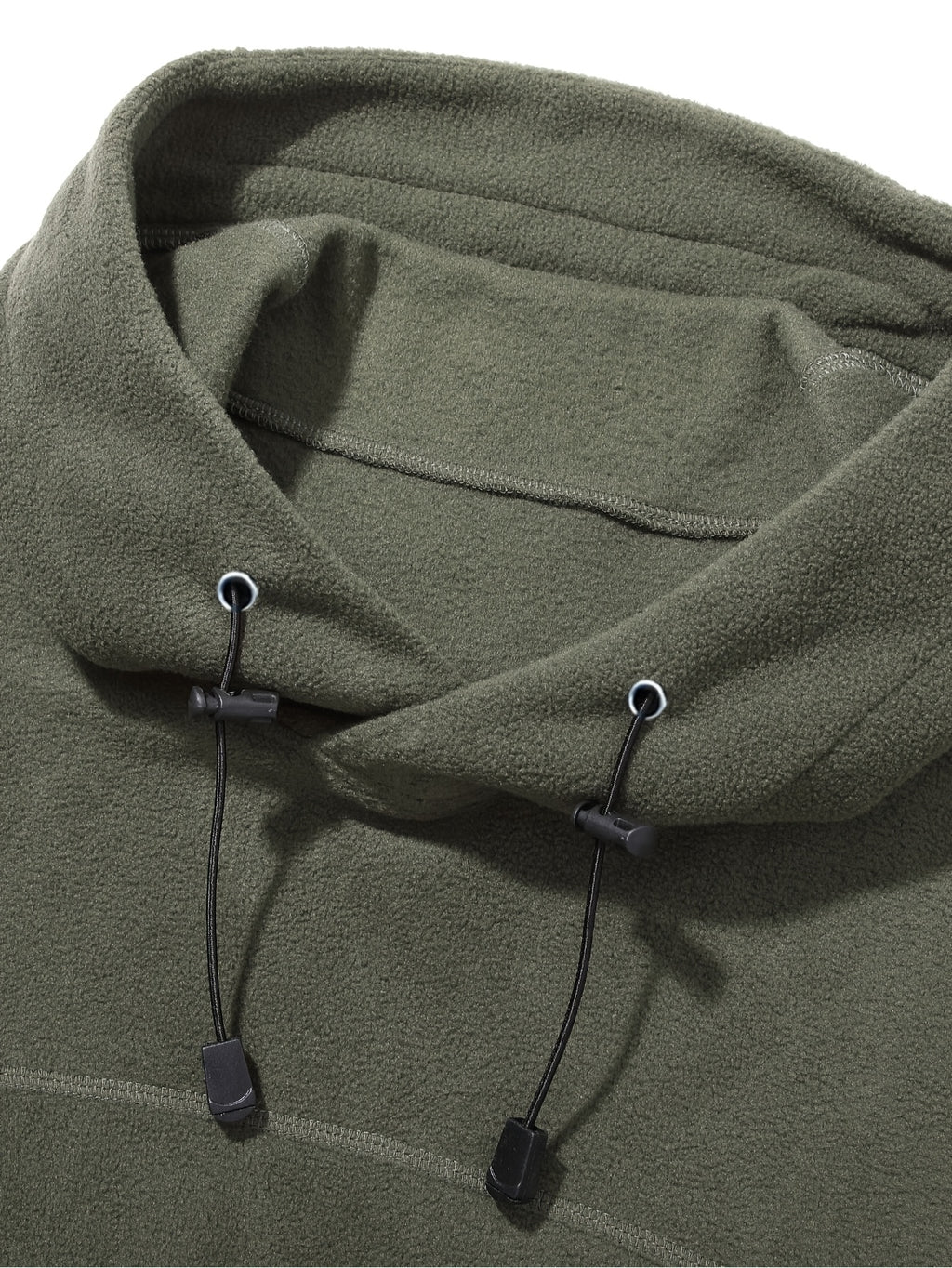 Men Outdoor Tactical Style Fleece Hoodie, Thick Warm Multi-Zipper Pockets Loose Sweatshirt for Autumn Winter Commute Hiking - Olive Green