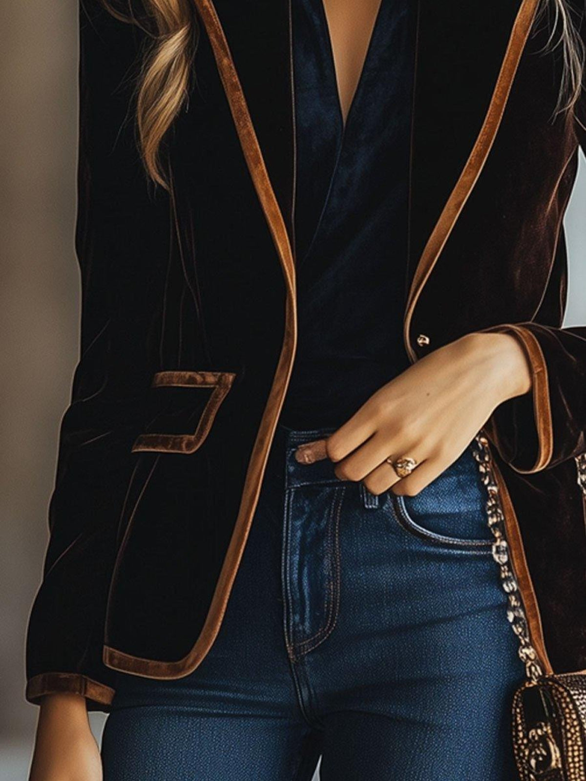 Corduroy Suit Jacket - Mixed colors