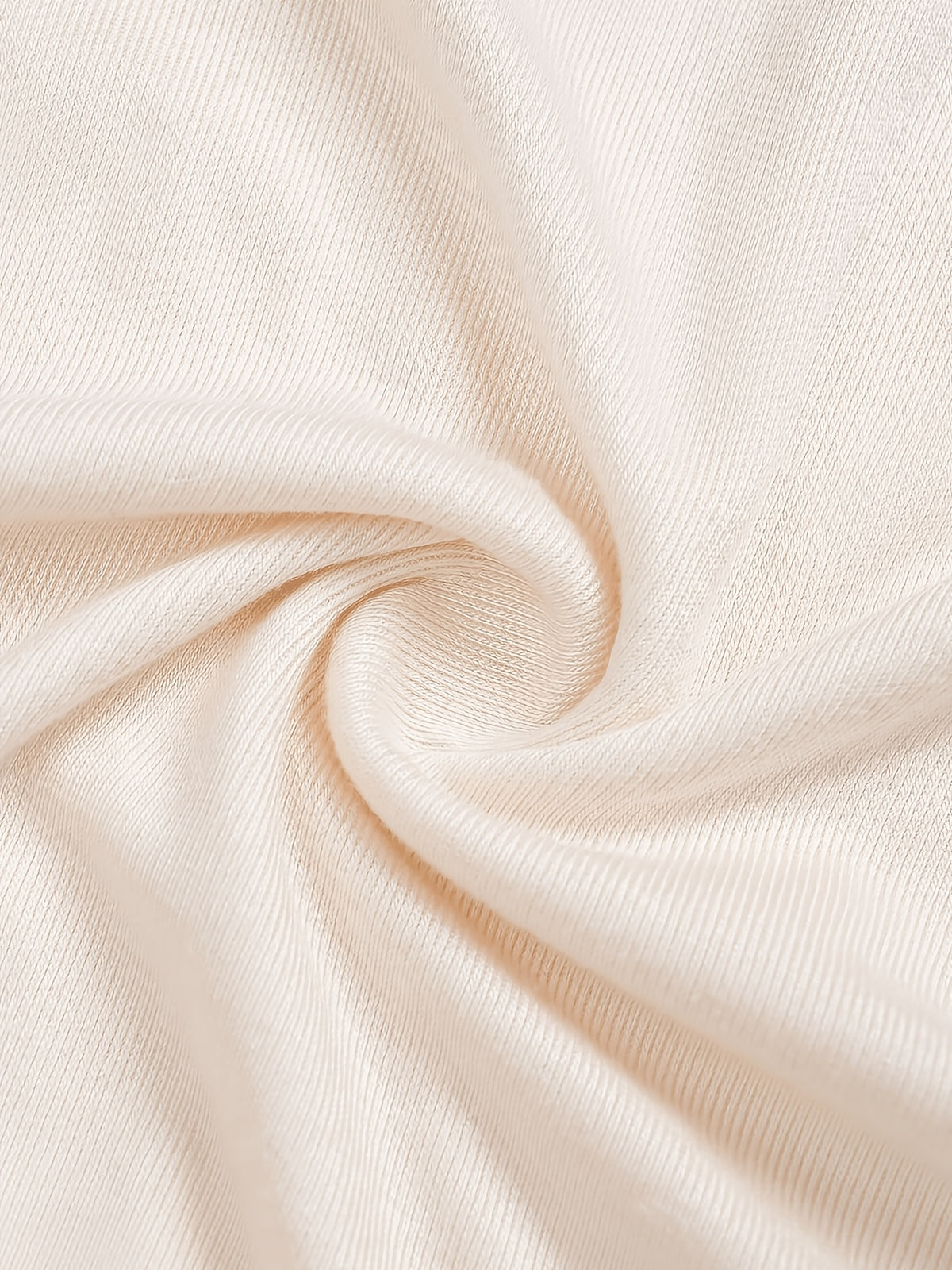 Women's Half-Turtleneck Pleated Bodysuit with Off-Shoulder Decorative Button Long-Sleeve Top, Slim-Fit Waist-Cinching Solid Color Base Layer Bodysuit - Apricot
