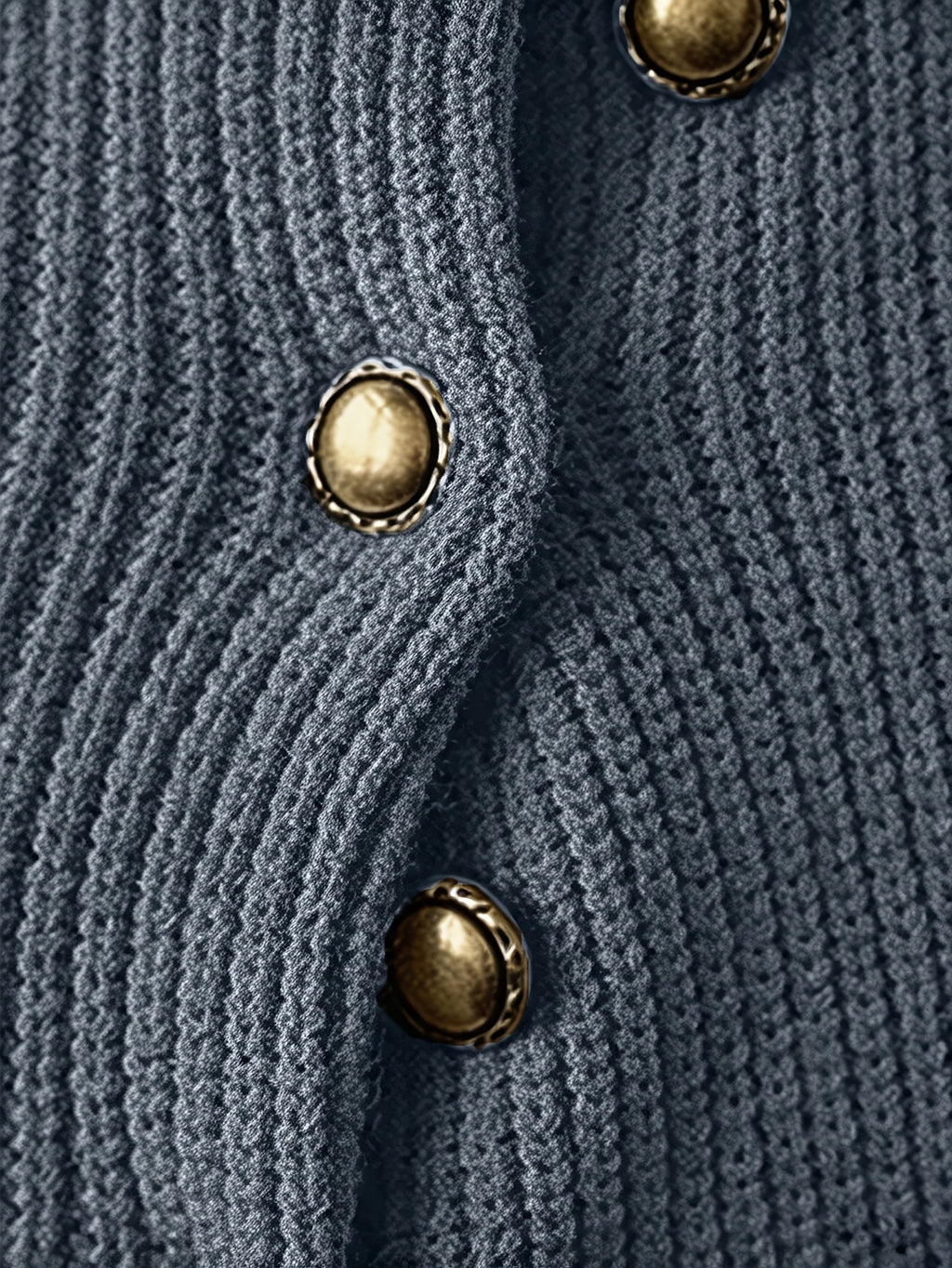 Men's Half-Turtleneck Sweater, Vintage Loose Drop-Shoulder Fit, Old Money Style Simple Casual Design, Autumn/Winter Warm Cable Knit Fabric, Skin-Friendly and Soft, Diagonal Placket with Button Row, Versatile Men's Knit Top, Men's Long-Sleeve Pullover - Dark Gray