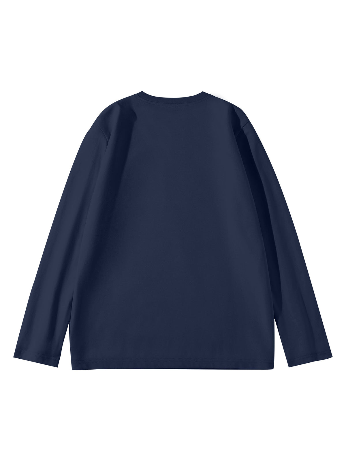 Mùshān Snow Selected Paul Frank Pure Breathable Spring And Autumn Men'S Long Sleeve T-Shirt - Navy