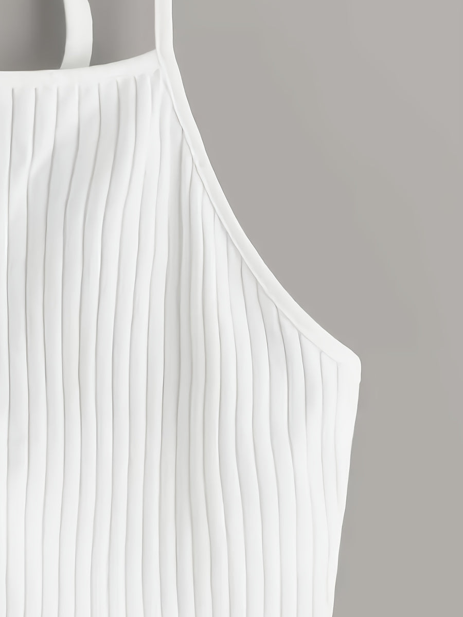 This Is a Strapless Top for Women - Ivory White