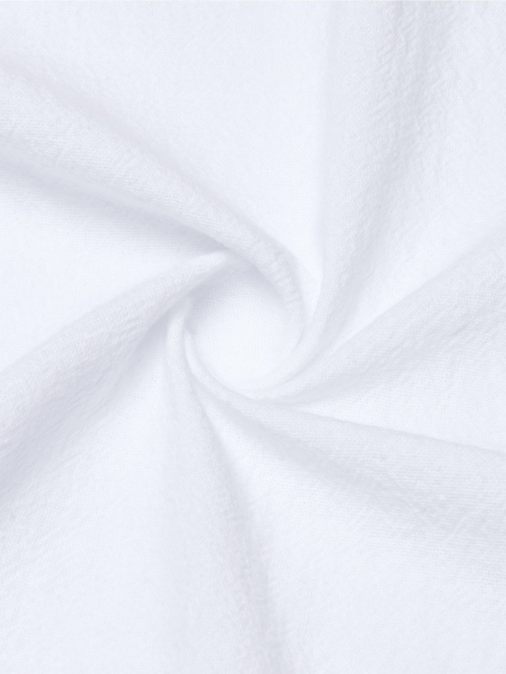 Minimalist Light Luxury Men's Linen Hooded Long-sleeve Garment. The Smooth Handwritten Letter Print on the Front Chest Enhances the Overall Style, While the Crisscross Tie-strap Construction Creates a Distinctive Neckline. The Long-sleeve Hooded - White