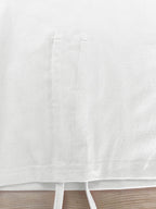 Women's Pink Butterfly & "Beauty Is All Around" T-Shirt - Loose-Fit Short Sleeve Top with Drop Waist Hem, Soft Machine Washable -Compatible Tee Suitable for Travel, Beach, Commuting, Casual Outfits - White